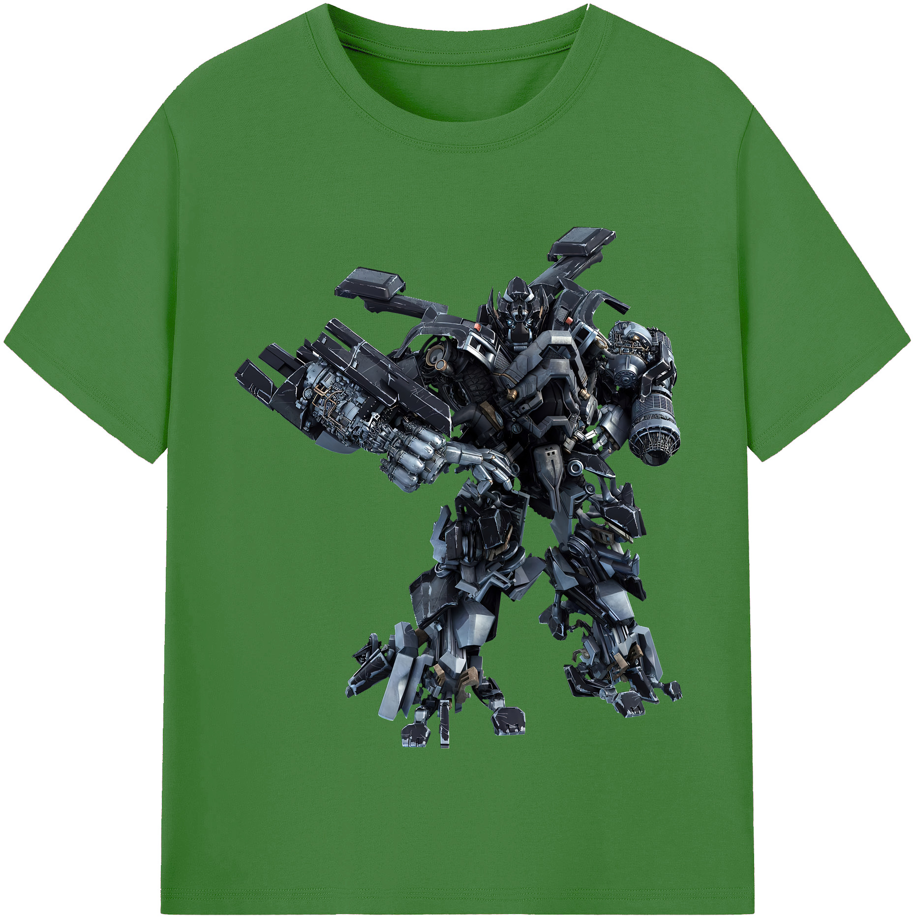（画像用） Transformers トランスフォーマー レディースカジュアルプリントTシャツ（綿100％）
